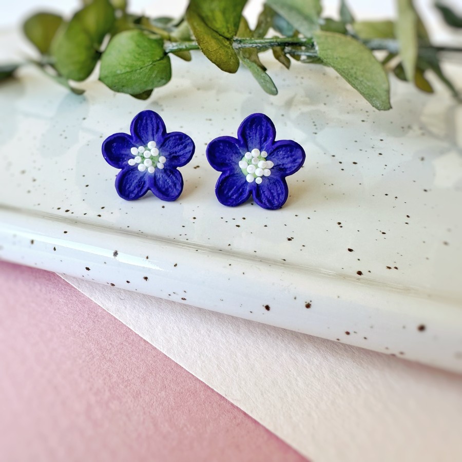 Auskarai Žibutės|Ner.Pl.|AUP-47